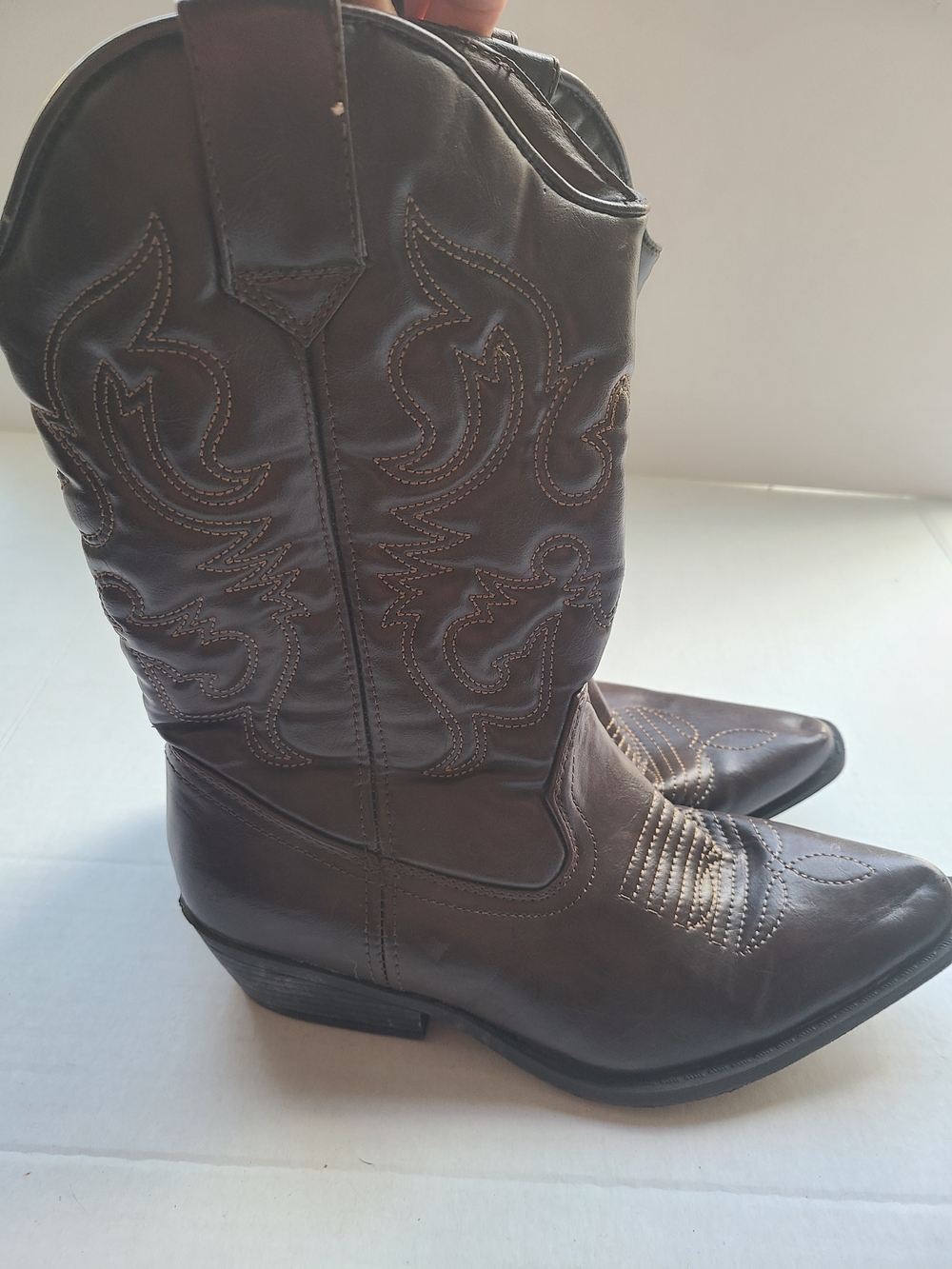 Target Women's Dark Brown Western Heeled Boots